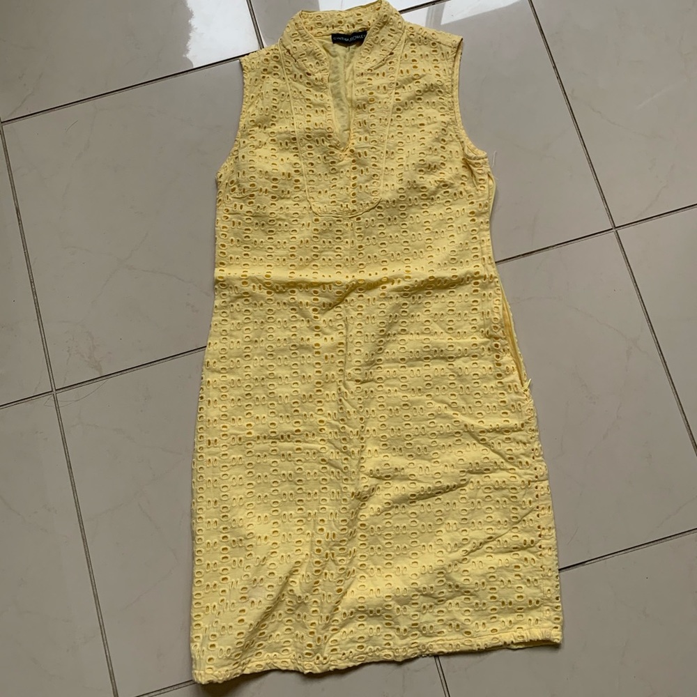 Cynthia Rowley Yellow sundress